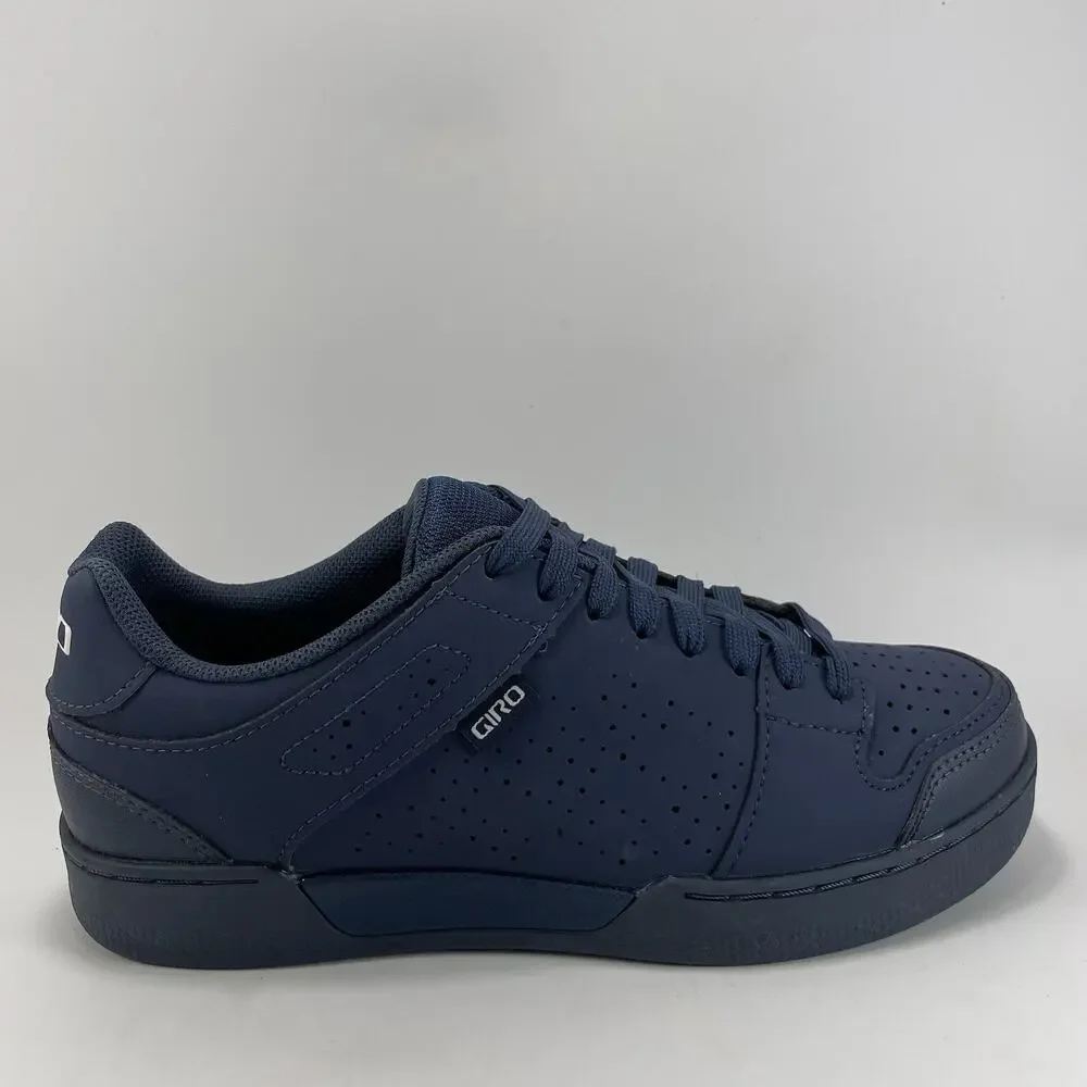 Giro Jacket II Cycling Shoes Navy Blue Mens Size 8 Flat Pedal MTB Vibram Soles